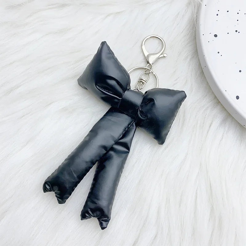 Metallic Puff Bow
