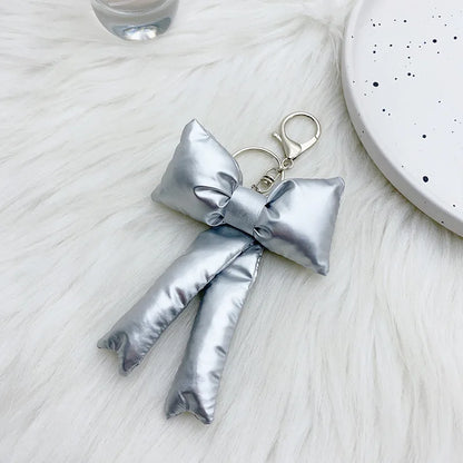 Metallic Puff Bow