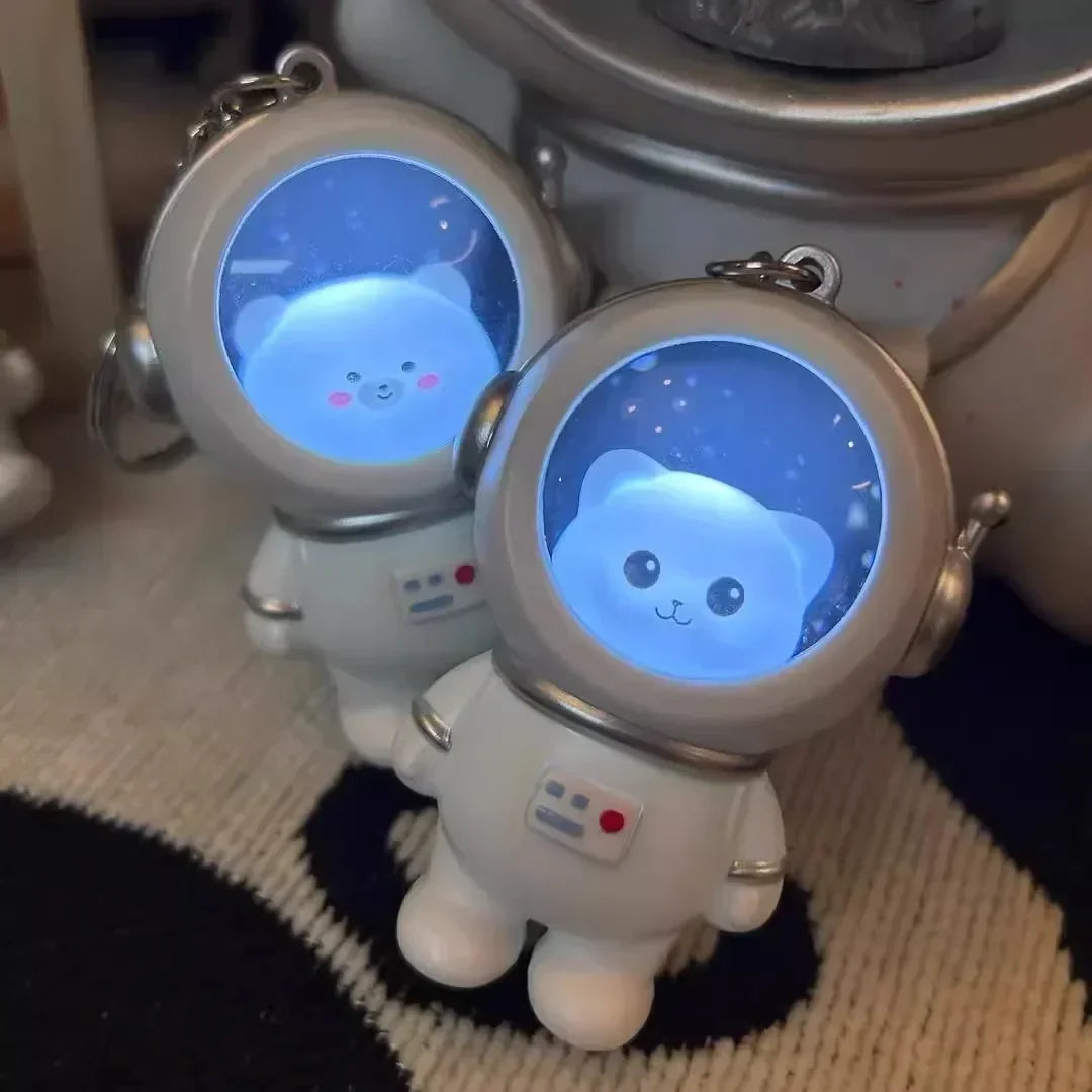 Luminous Astronaut Keychain