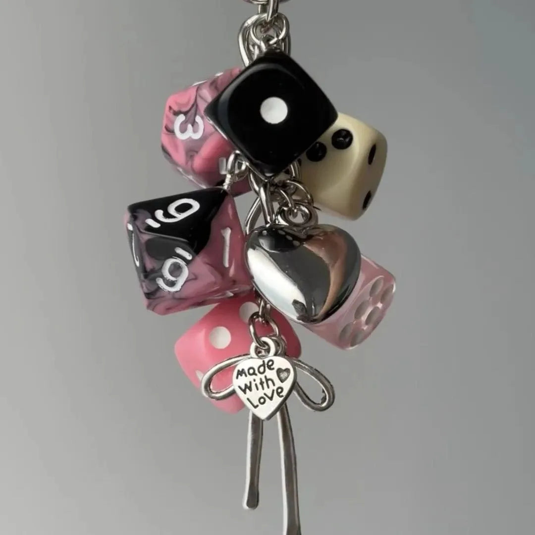 Pink Punk Dice