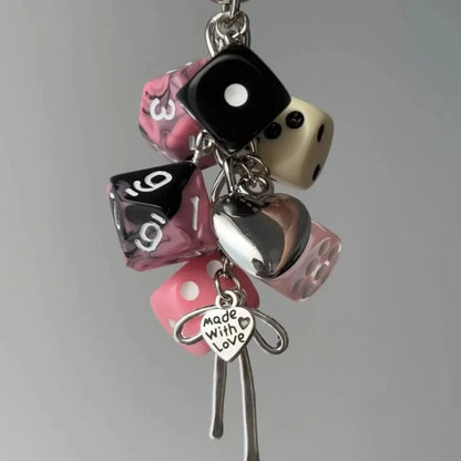 Pink Punk Dice